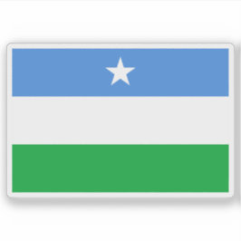Pegatina Bandera del estado de Puntlandia, Somalia (2009 ha