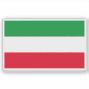 Pegatina Bandera del estado de Renania del Norte-Westfalia,