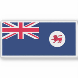 Pegatina Bandera del Estado de Tasmania, Commonwealth de Au