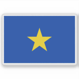 Pegatina Bandera del Estado Libre del Congo (1885-1908)