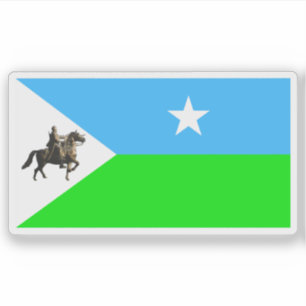 Pegatina Bandera del Estado nororiental, Somalia