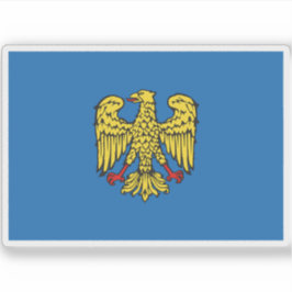 Pegatina Bandera del Estado Patriarcal de Friuli (1077–1420
