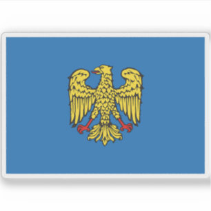 Pegatina Bandera del Estado Patriarcal de Friuli (1077–1420