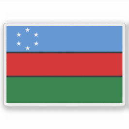 Pegatina Bandera del Estado sudoccidental (2002-2014), Soma
