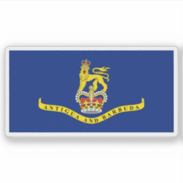 Pegatina Bandera del Gobernador General de Antigua y Barbud