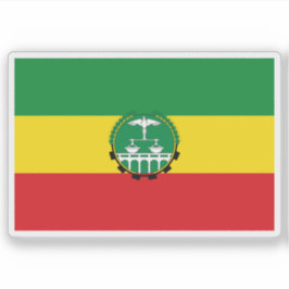 Pegatina Bandera del Gobierno de Transición de Etiopía