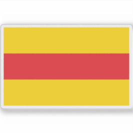 Pegatina Bandera del Gran Ducado de Baden (1806-1871)