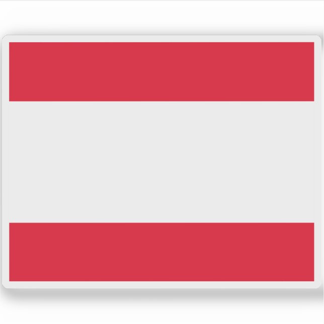 Pegatina Bandera del Gran Ducado de Hesse (1806-1871) (Anverso)