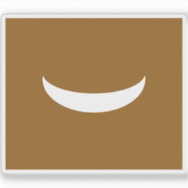 Pegatina Bandera del Imperio Bornu (1380-1884)