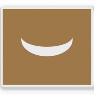 Pegatina Bandera del Imperio Bornu (1380-1884)