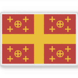 Pegatina Bandera del Imperio Latino