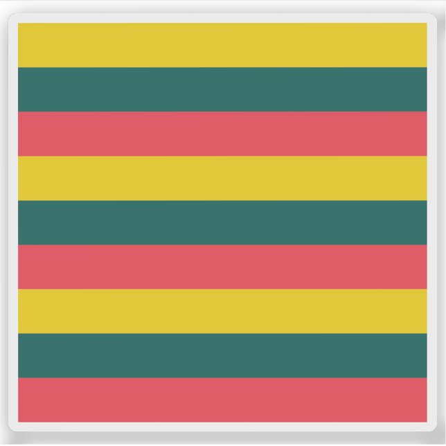 Pegatina Bandera del municipio de AErø (Anverso)
