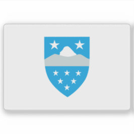 Pegatina Bandera del municipio de Qeqqata, Groenlandia