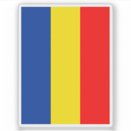 Pegatina Bandera del municipio de Ruggell, Liechtenstein