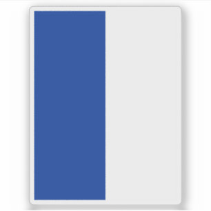 Pegatina Bandera del municipio de Triesen, Liechtenstein