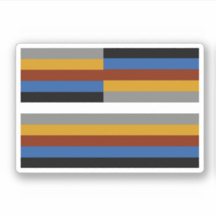Pegatina Bandera del Orgullo Gay