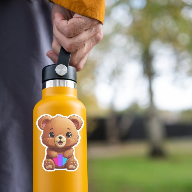 Pegatina Bandera del Orgullo Gay Cute Androgynous Sostengo  (Subido por el creador)