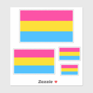 Pegatina Bandera del orgullo pansexual LGBTQ