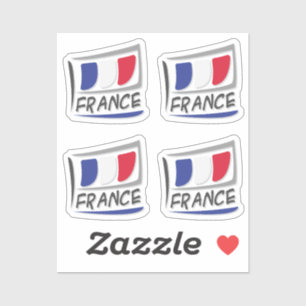 Pegatina Bandera del Orgullo X de Francia