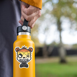 Pegatina Bandera del Oso Orgullo Gay gótico