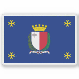 Pegatina Bandera del Presidente de la República de Malta