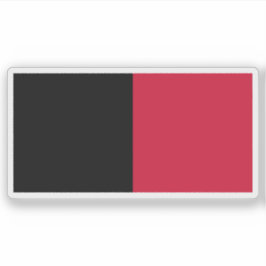 Pegatina Bandera del Primer Imperio de Haití (1804-1806)