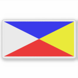 Pegatina Bandera del Pueblo Maya