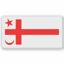 Pegatina Bandera del pueblo Mi'kmaq, Canadá