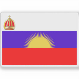 Pegatina Bandera del Reino de Bau