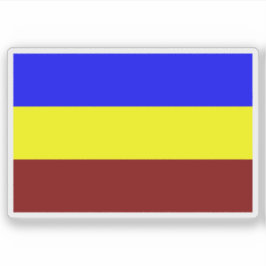Pegatina Bandera del Reino de Busoga, Uganda