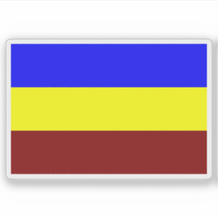 Pegatina Bandera del Reino de Busoga, Uganda