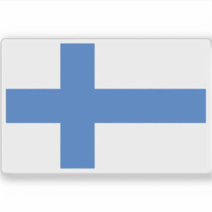 Pegatina Bandera del Reino de Finlandia (1918)