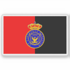 Pegatina Bandera del Reino de Haití (1814-1820)