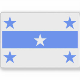 Pegatina Bandera del Reino de Mangareva (1832-1843)