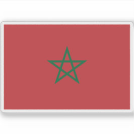 Pegatina Bandera del Reino de Marruecos