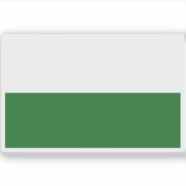 Pegatina Bandera del Reino de Sajonia (1806-1871) (Anverso)