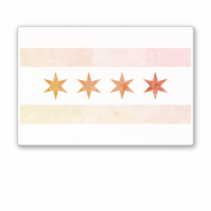 Pegatina Bandera del Sol de Chicago