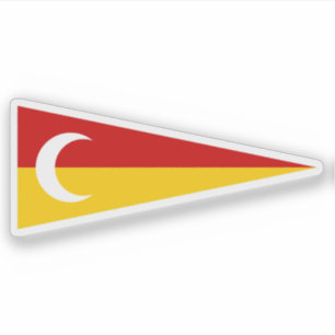 Pegatina Bandera del Sultanato de Ajuran, Somalia