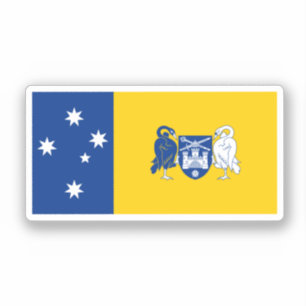 Pegatina Bandera del Territorio de la Capital de Australia