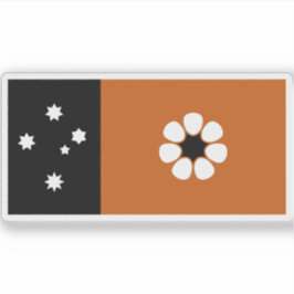 Pegatina Bandera del Territorio del Norte, Australia