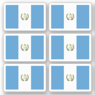 Pegatina Bandera guatemalteca