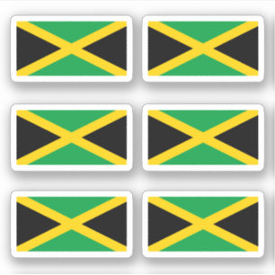 Pegatina Bandera jamaiquina