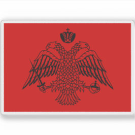 Pegatina Bandera militar de Grecia (primera guerra otomana-