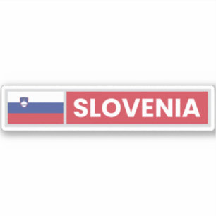 Pegatina Bandera nacional de Eslovenia
