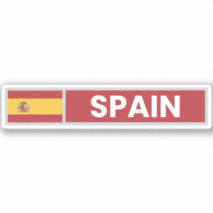 Pegatina Bandera nacional de España