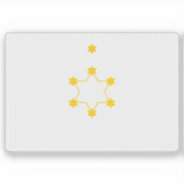 Pegatina Bandera nacional de Israel Propuesta de Theodor He