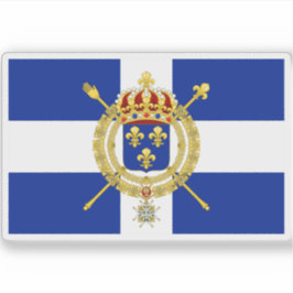 Pegatina Bandera naval del Reino de Francia