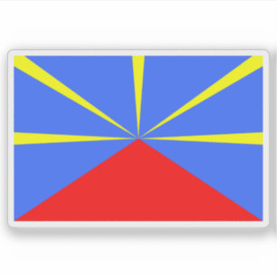 Pegatina Bandera no oficial de la Reunión, Lö Mahavheli (20