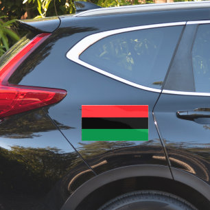 Pegatina bandera panafricana, historia negra afroamericana