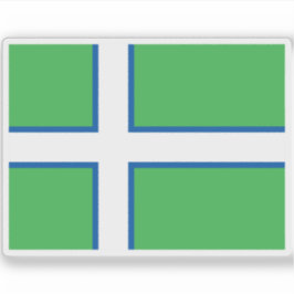 Pegatina Bandera propuesta de Groenlandia (1973)